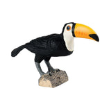 Maxbell Mini Simulation Toucan Model Modern Sculpture for Desktop Birthday Gift style B