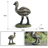 Maxbell Simulation Animals Statue Ornament Sculpture for Backyard Outdoor Decor