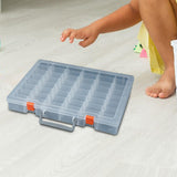 Maxbell Toy Storage Box Multipurpose Storage Container Box Save for Toys Clear