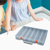 Maxbell Toy Storage Box Multipurpose Storage Container Box Save for Toys Clear