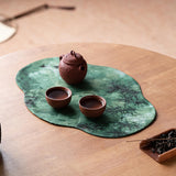 Maxbell Tea Ceremony Placemat Elegant Tablemat for Tea Ceremony Station Bamboo