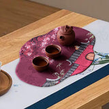 Maxbell Tea Ceremony Placemat Elegant Tablemat for Tea Ceremony Station Museum