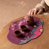 Maxbell Tea Ceremony Placemat Elegant Tablemat for Tea Ceremony Station Museum