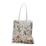 Maxbell Fashion Embroidered Tote Bag for Shopping Working Traveling Style B