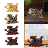 Maxbell Treasures Dragon Statue Collection Exquisite for Home Office Aureate
