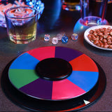 Maxbell Rotatable Game Wheels Game Turntable Prize Wheels Party Favors for Bar Cafe