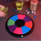 Maxbell Rotatable Game Wheels Game Turntable Prize Wheels Party Favors for Bar Cafe