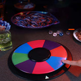 Maxbell Rotatable Game Wheels Game Turntable Prize Wheels Party Favors for Bar Cafe
