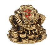 Maxbell Feng Shui Money Frog Three Legged Toad for Cash Register Office Desk