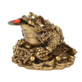 Maxbell Feng Shui Money Frog Three Legged Toad for Cash Register Office Desk