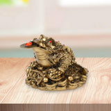 Maxbell Feng Shui Money Frog Three Legged Toad for Cash Register Office Desk