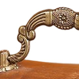 Maxbell Antique Treasure Chest Decorative Wooden Lock Box for Treasures Gift Money Yellow