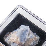 Maxbell Irregular Shape Rough Stone Science Mineral Rock Specimens for Desk Adult Blue