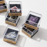 Maxbell Irregular Shape Rough Stone Science Mineral Rock Specimens for Desk Adult Blue