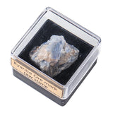Maxbell Irregular Shape Rough Stone Science Mineral Rock Specimens for Desk Adult Blue
