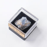 Maxbell Irregular Shape Rough Stone Science Mineral Rock Specimens for Desk Adult Blue