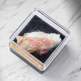 Maxbell Irregular Shape Rough Stone Science Mineral Rock Specimens for Desk Adult Plum Tourmaline