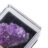 Maxbell Irregular Shape Rough Stone Science Mineral Rock Specimens for Desk Adult Violet