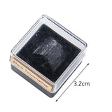 Maxbell Irregular Shape Rough Stone Science Mineral Rock Specimens for Desk Adult Black