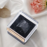Maxbell Irregular Shape Rough Stone Science Mineral Rock Specimens for Desk Adult Black