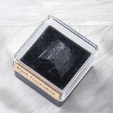 Maxbell Irregular Shape Rough Stone Science Mineral Rock Specimens for Desk Adult Black