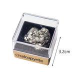 Maxbell Irregular Shape Rough Stone Science Mineral Rock Specimens for Desk Adult Chalcopyrite