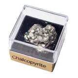 Maxbell Irregular Shape Rough Stone Science Mineral Rock Specimens for Desk Adult Chalcopyrite