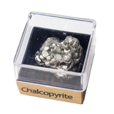 Maxbell Irregular Shape Rough Stone Science Mineral Rock Specimens for Desk Adult Chalcopyrite