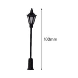 Maxbell 10x Model Railway Lamps HO Scale Street Lights Garden Garden Decor Hexagon light