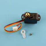 Maxbell Metal RC Servo Steering Engine Lightweight for RC Helicopter Accessories