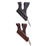 Maxbell Medieval Sword Dagger Frog Scabbard Vintage for Knight Pirate Stage Black