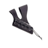 Maxbell Medieval Sword Dagger Frog Scabbard Vintage for Knight Pirate Stage Black