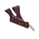 Maxbell Medieval Sword Dagger Frog Scabbard Vintage for Knight Pirate Stage Brown