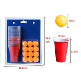 Maxbell Party Game Table Game Drinking Game Interactive for Activity Camping Reunion blue yellow red