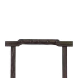 Maxbell Traditional Chinese Brush Holder Wood Shelf Hanging for Home School Office