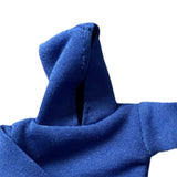 Maxbell Fashion 1/12 Scale Hoodie Sweater Clothes for 6in Dress up Figures Body Blue