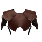 Maxbell Medieval Retro Chest Shoulder PU Leather for Cosplay Props Halloween