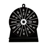 Maxbell Turntable Drinking Wheel Fortune Game Tabletop Game for KTV Party Carnival