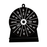 Maxbell Turntable Drinking Wheel Fortune Game Tabletop Game for KTV Party Carnival
