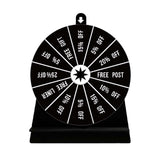 Maxbell Turntable Drinking Wheel Fortune Game Tabletop Game for KTV Party Carnival