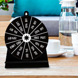 Maxbell Turntable Drinking Wheel Fortune Game Tabletop Game for KTV Party Carnival
