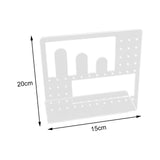 Maxbell Acrylic Earring Holder Stand Organizer Storage for Showroom Rings Necklaces Clear