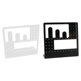 Maxbell Acrylic Earring Holder Stand Organizer Storage for Showroom Rings Necklaces Clear