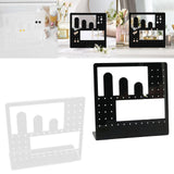 Maxbell Acrylic Earring Holder Stand Organizer Storage for Showroom Rings Necklaces Clear