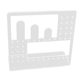 Maxbell Acrylic Earring Holder Stand Organizer Storage for Showroom Rings Necklaces Clear