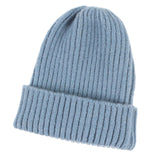 Maxbell Knitted Winter Hat Outdoor Ski Hat for Casual and Formal Adults Unisex Blue