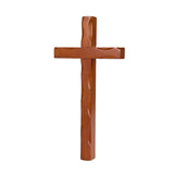 Maxbell Vintage Wooden Crosses Figurine Religious for Cabinet Wedding Ornament