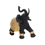 Maxbell Elephant Figurines Sculpture Artwork for Housewarming Accents Bookshelf