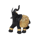 Maxbell Elephant Figurines Sculpture Artwork for Housewarming Accents Bookshelf