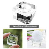 Maxbell Display Stand Base Holder Desktop Display Holder for Home Holiday Gifts 25mmx25mmx15mm